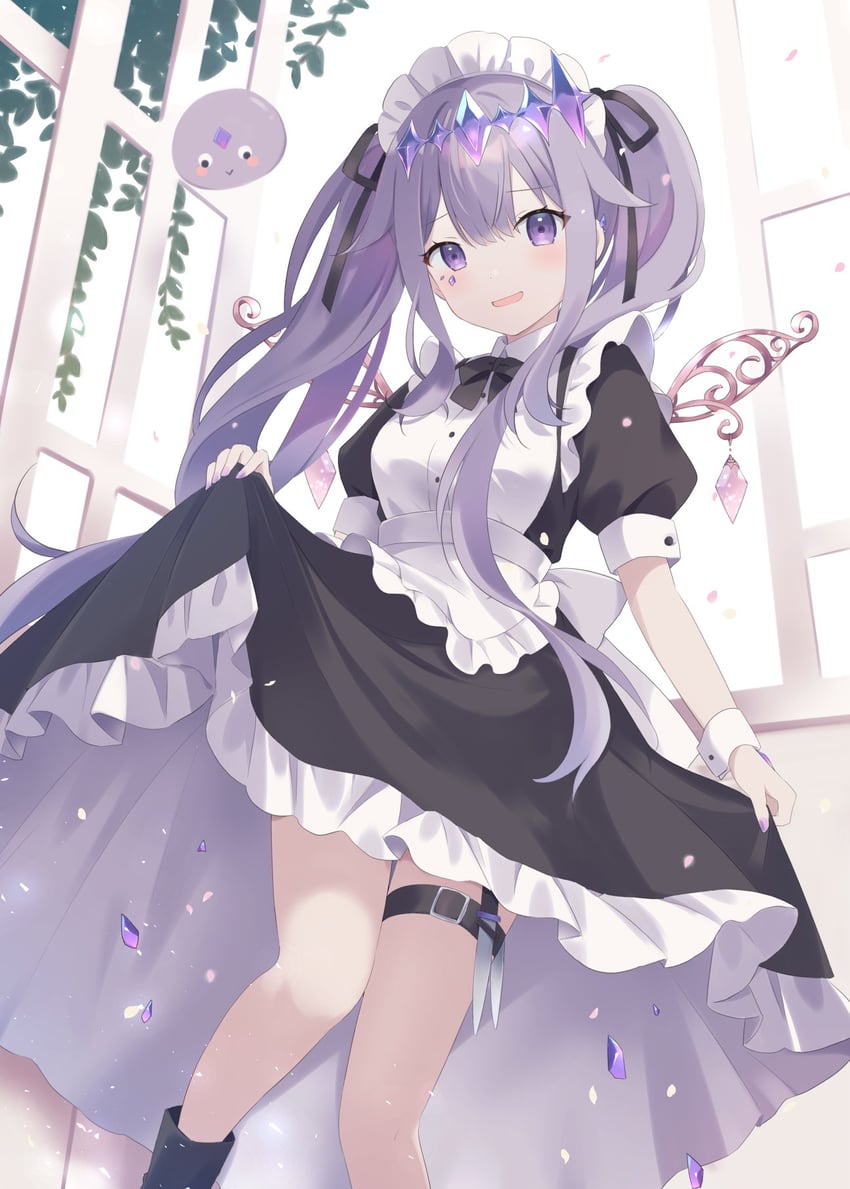 koseki bijou and pebble (hololive and 1 more) drawn by loveyuzu