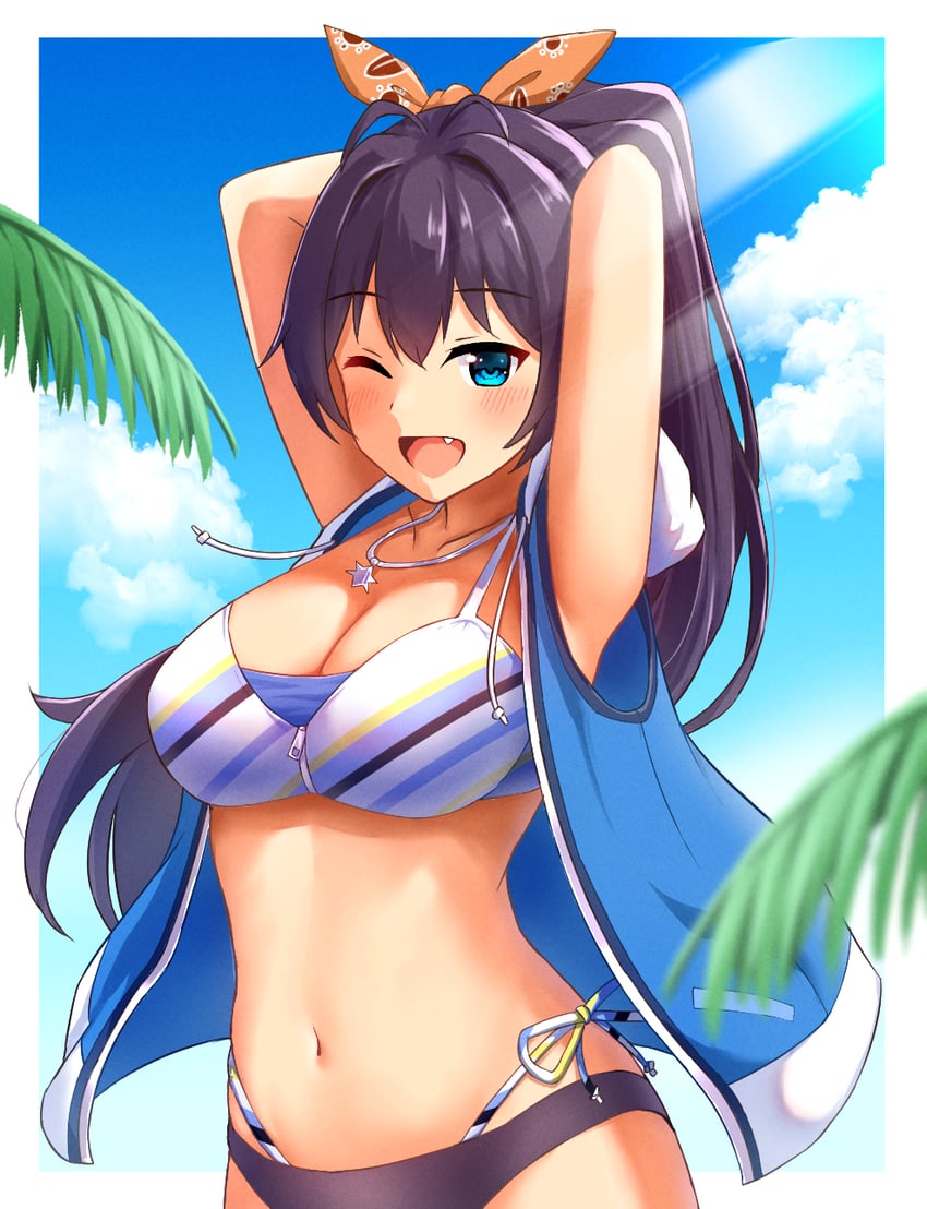 ganaha hibiki (idolmaster and 2 more) drawn by karua_(karua23)