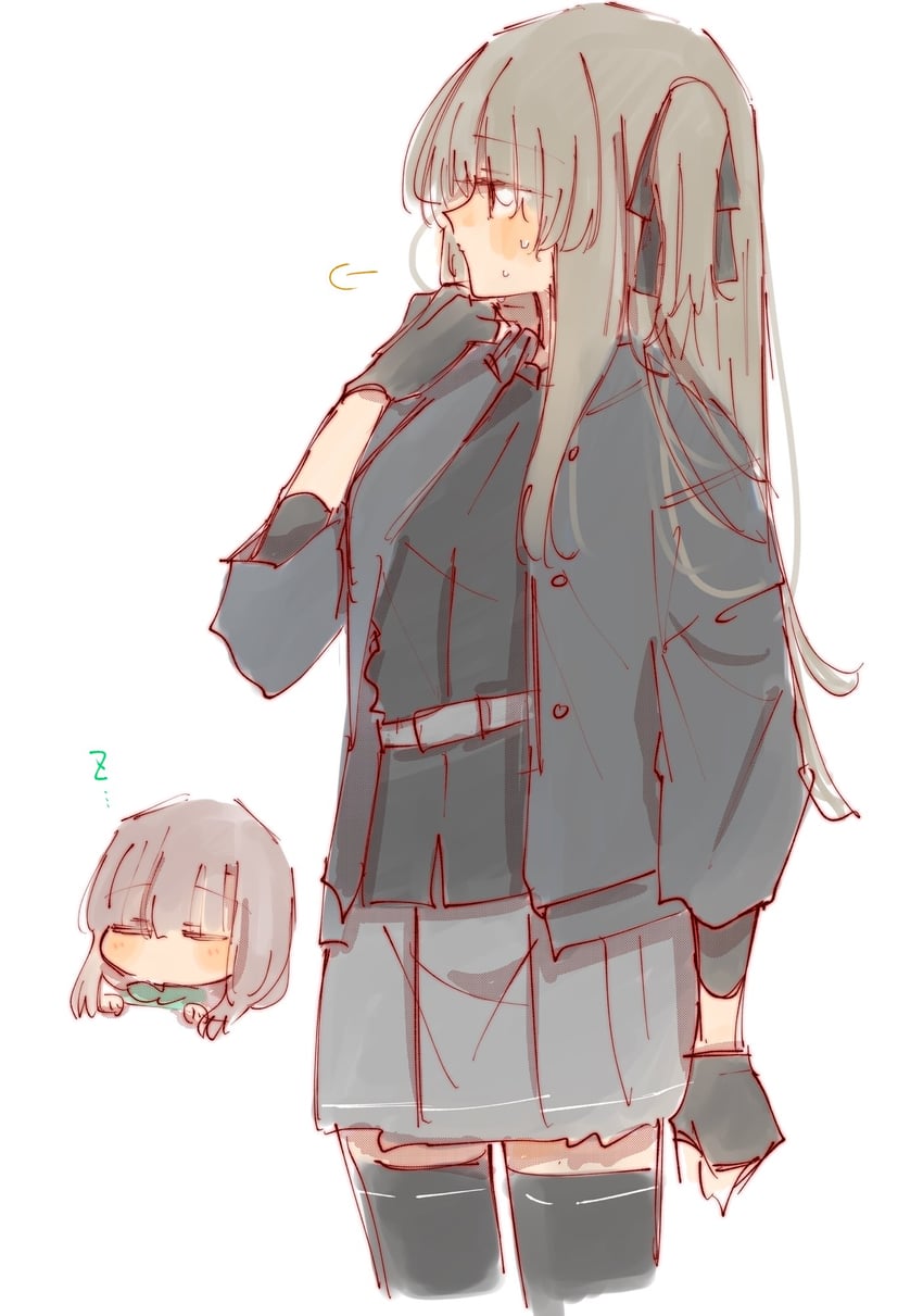 kuo shenlin and wang yujia (assault lily) drawn by rui_rui_rui0122