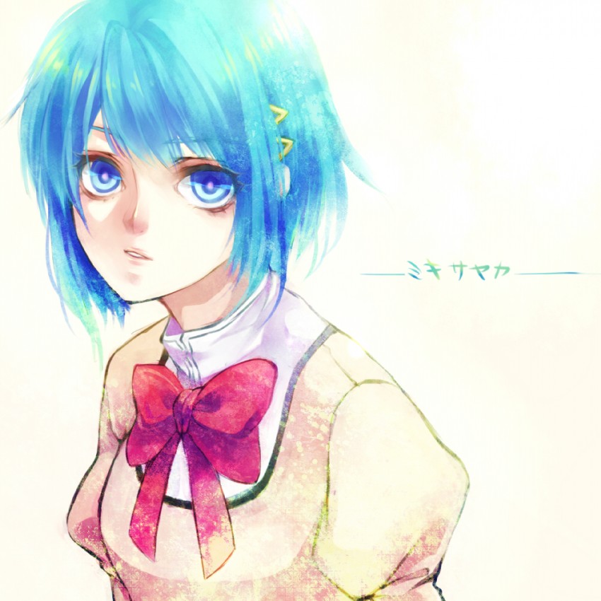 miki sayaka (mahou shoujo madoka magica) drawn by reika_(iamreika)