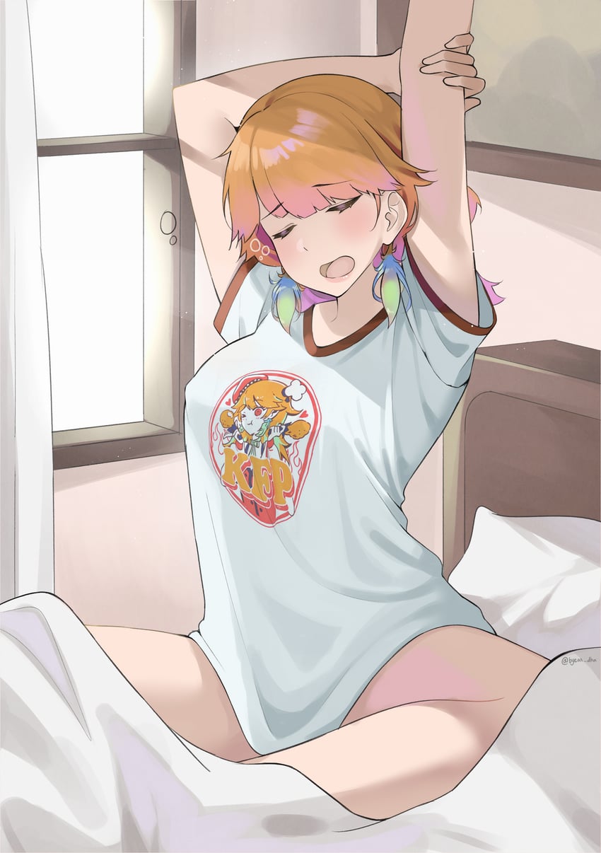 takanashi kiara (hololive and 1 more) drawn by byeon_dha