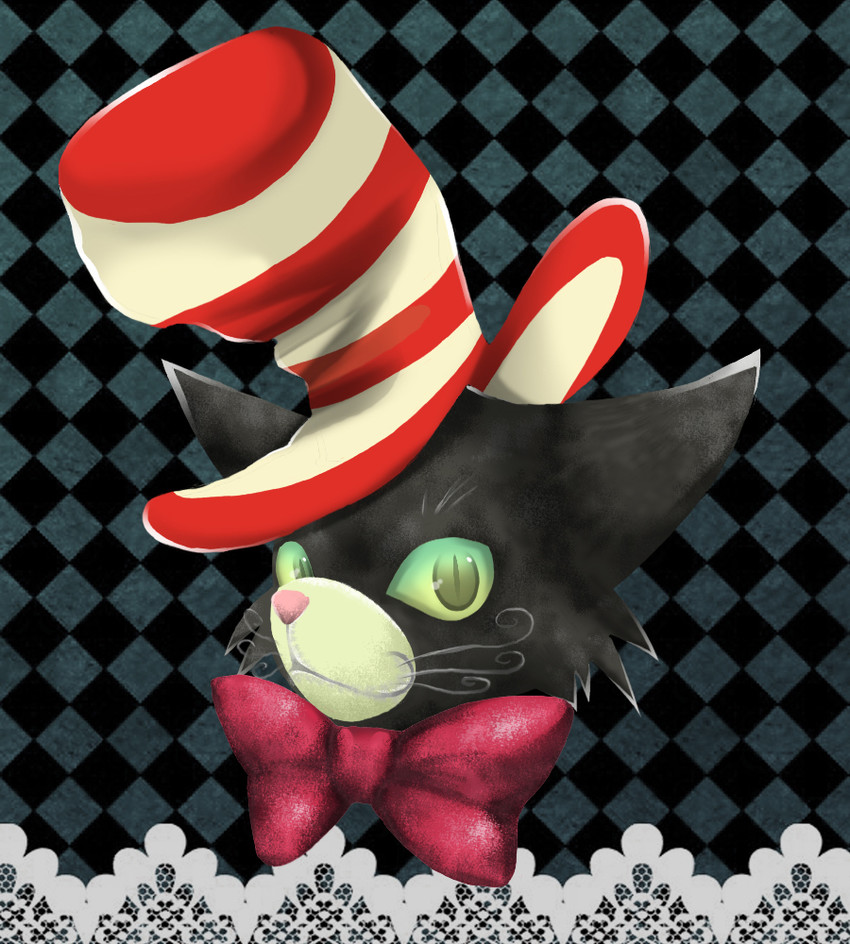 the cat in the hat (the cat in the hat) drawn by toc