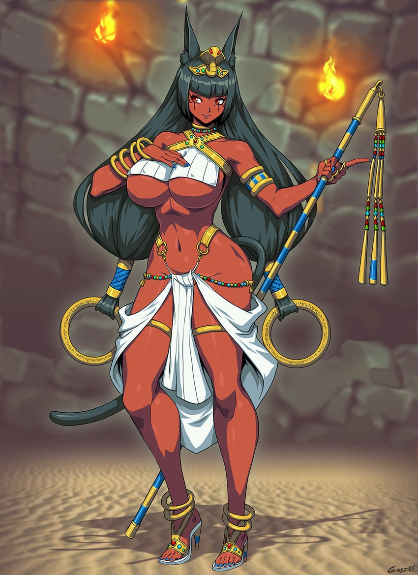 cleopatra (metal slug and 1 more) drawn by genzoman