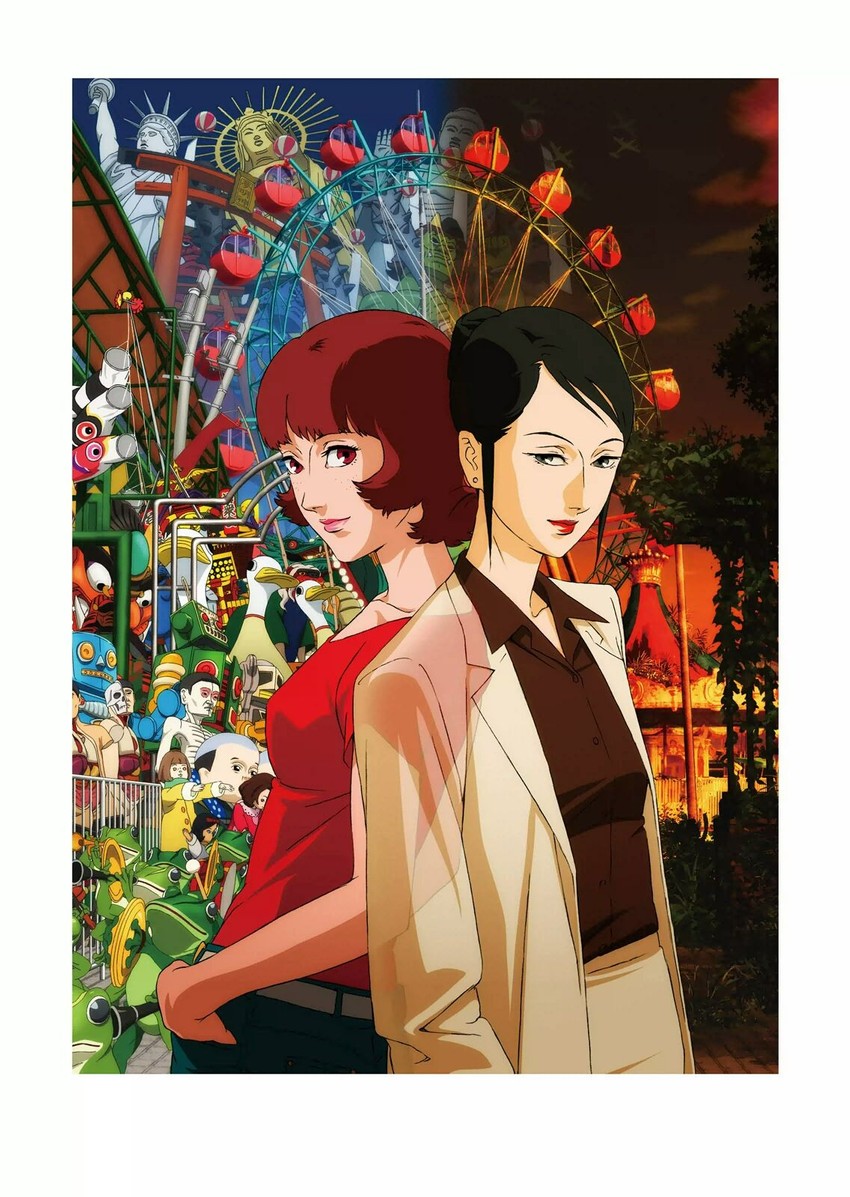 buddha, paprika, and chiba atsuko (paprika) drawn by kon_satoshi