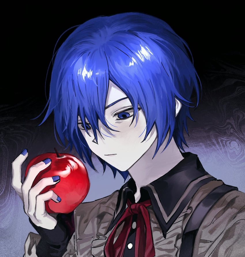 kaito and 25-ji kaito (vocaloid and 1 more) drawn by goguma_wagamja