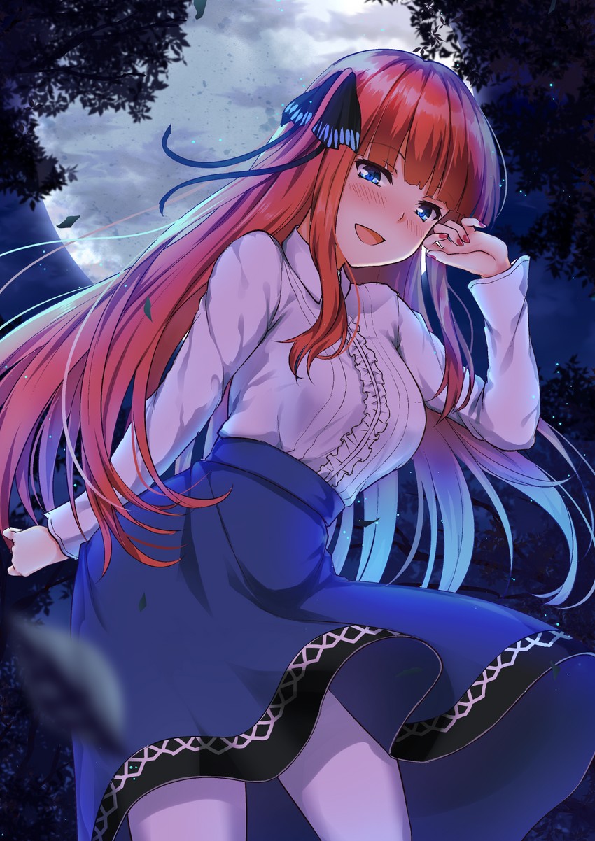 nakano nino (go-toubun no hanayome) drawn by sakuno_(sksk_sakuno)