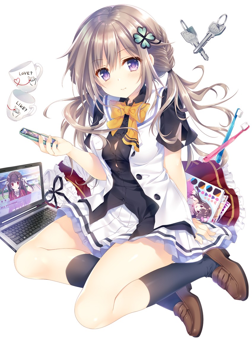 nishina kokoro (dousei kara hajimaru otaku kanojo no tsukurikata) drawn by tatekawa_mako