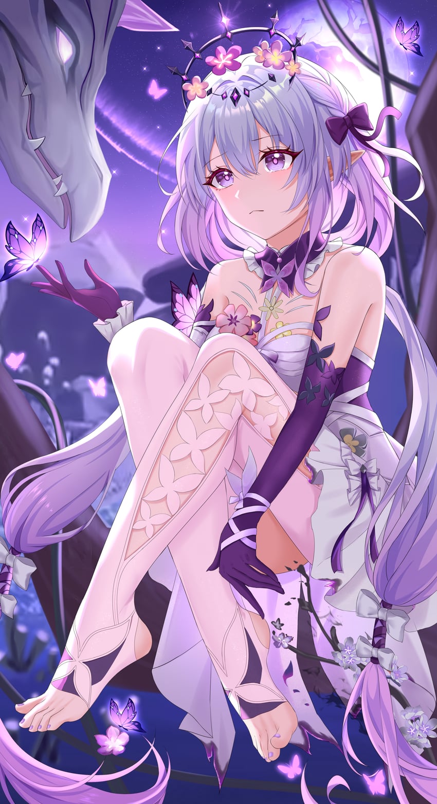 castorice and pollux (honkai and 1 more) drawn by zhui_ming_ying_xue