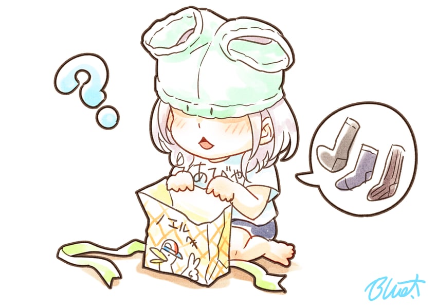 shirogane noel and subaru duck (hololive) drawn by buru-dai