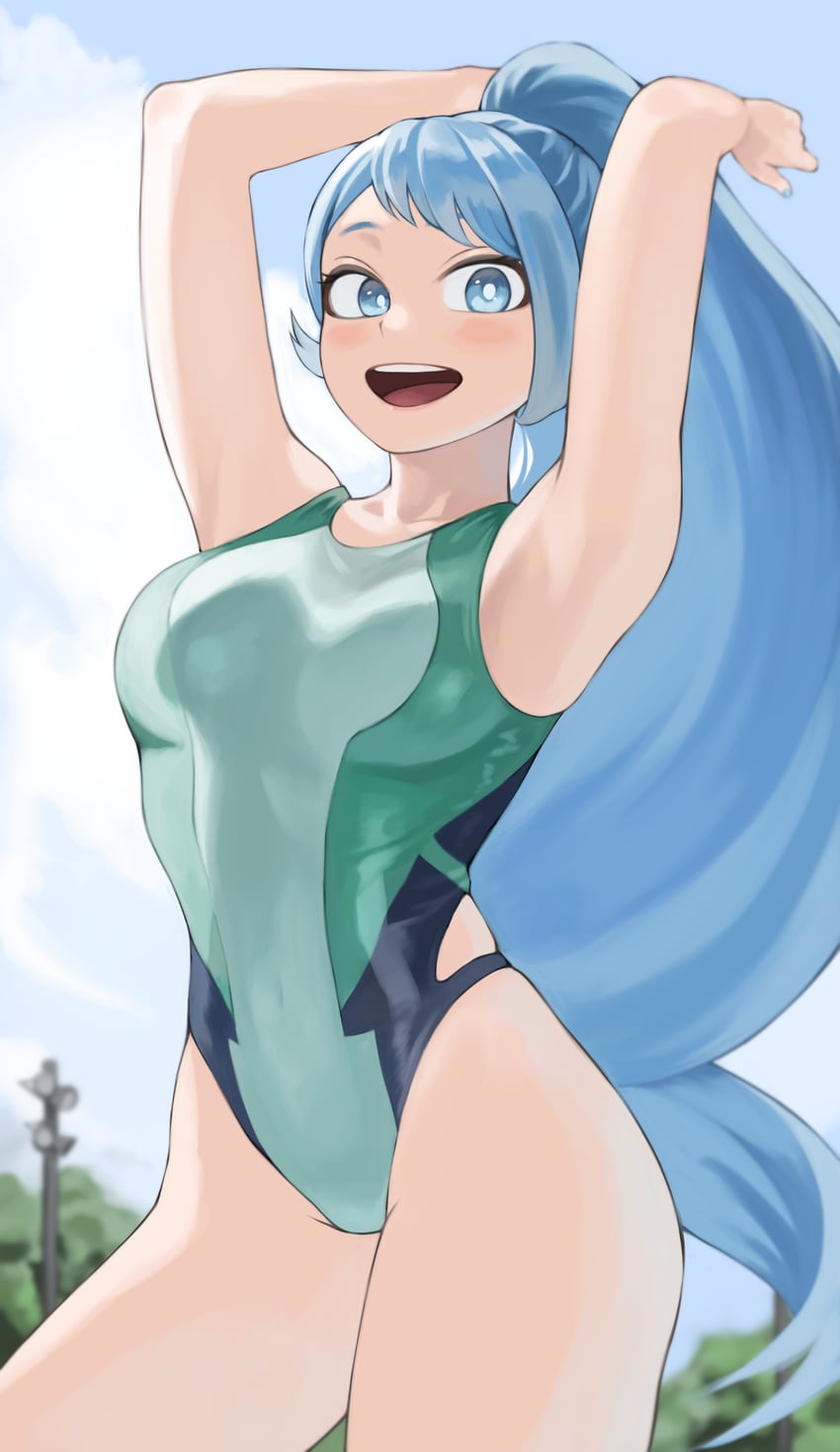 hado nejire (boku no hero academia) drawn by fengling_(furin-jp)