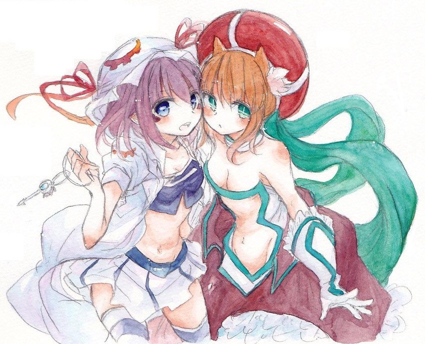 merry nightmare and clione (yumekui merry) drawn by fina_(sa47rin5)