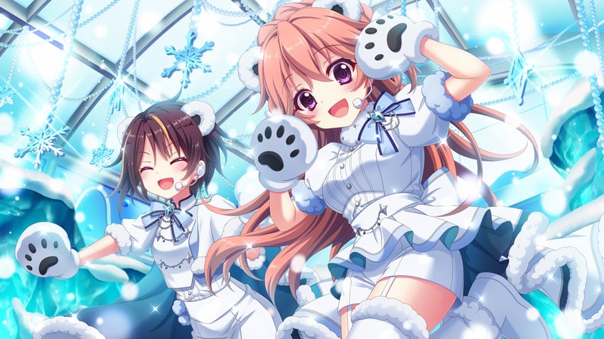 haeno akari and bandou mikuru (re:stage!) drawn by izumi_tsubasu