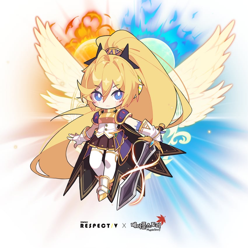 clear (maplestory and 1 more) drawn by mamo_c
