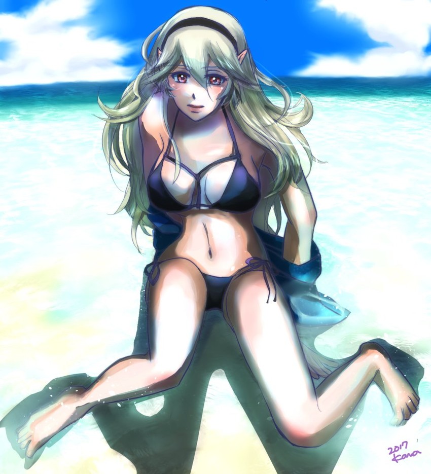 female corrin (fire emblem and 1 more) drawn by kana_(kanakothird)