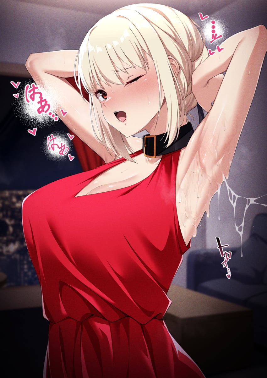 nishikigi chisato (lycoris recoil) drawn by kawaruhi