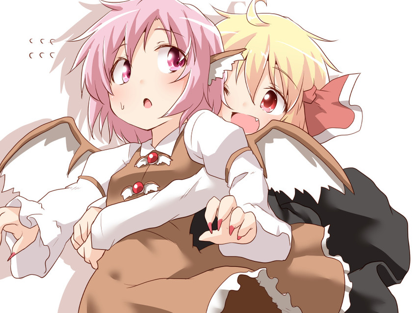 rumia and mystia lorelei (touhou) drawn by natsu_no_koucha