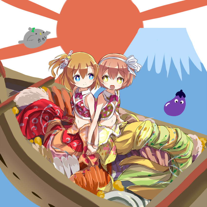 kosaka honoka, hoshizora rin, and minami kotori (love live! and 2 more) drawn by shipii_(jigglypuff)