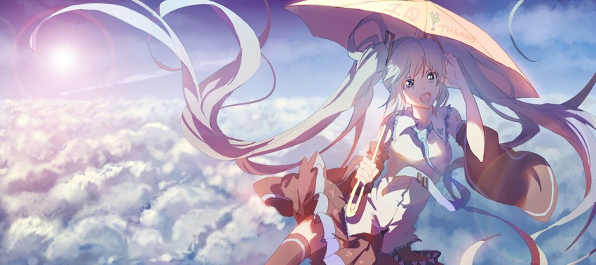 hatsune miku (vocaloid) drawn by azure_(kireiazure)