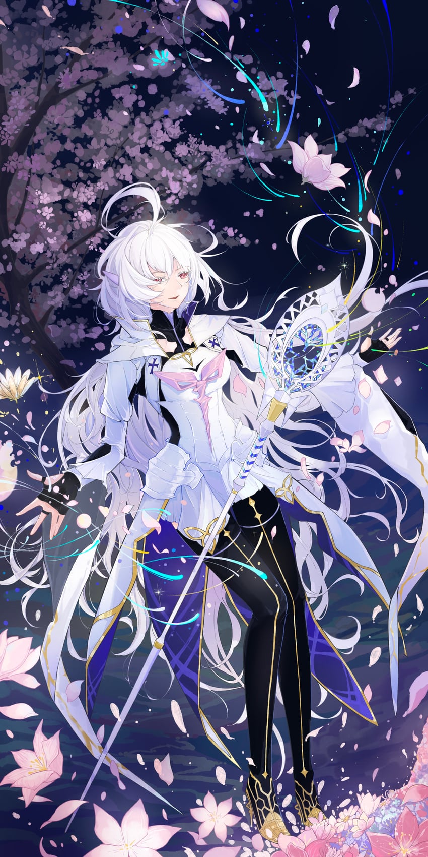merlin and lady avalon (fate and 1 more) drawn by yashiro_hakutyou