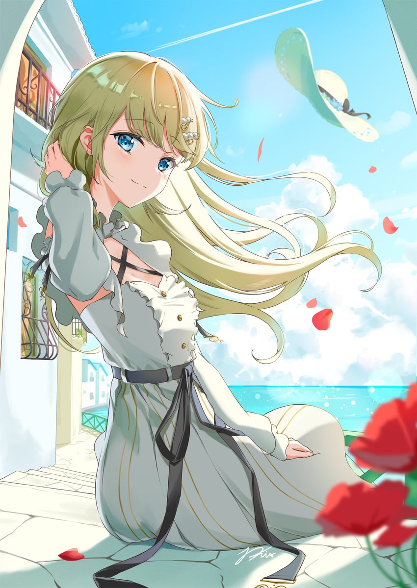 hanabusa lisa (vspo! and 1 more) drawn by okishiro