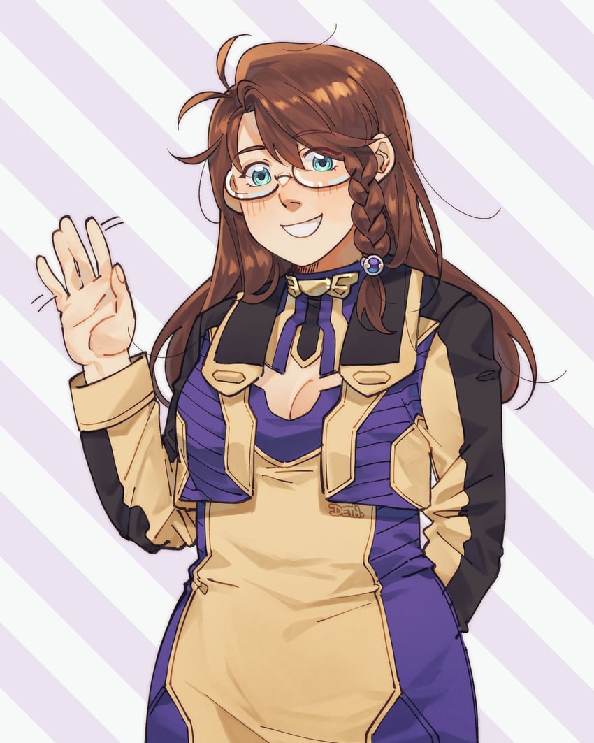 shion uzuki (xenosaga and 1 more) drawn by johan_(deathamaranth)