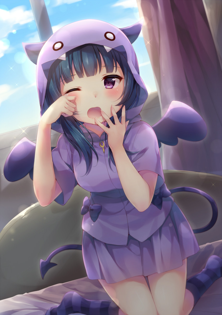 tsushima yoshiko (love live! and 1 more) drawn by hazuki_(sutasuta)