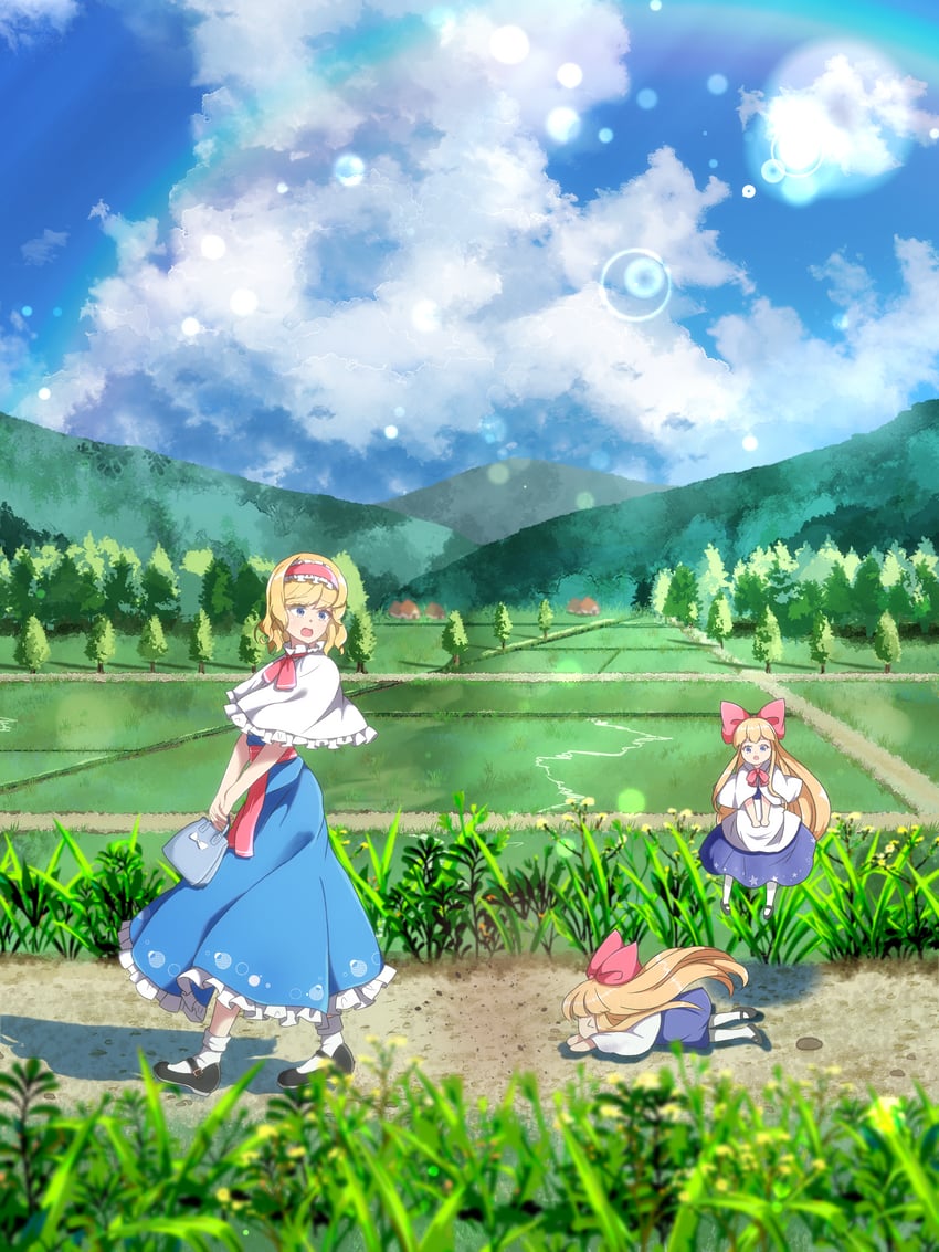 alice margatroid and shanghai doll (touhou) drawn by cattleya_(a_yel_ttac)
