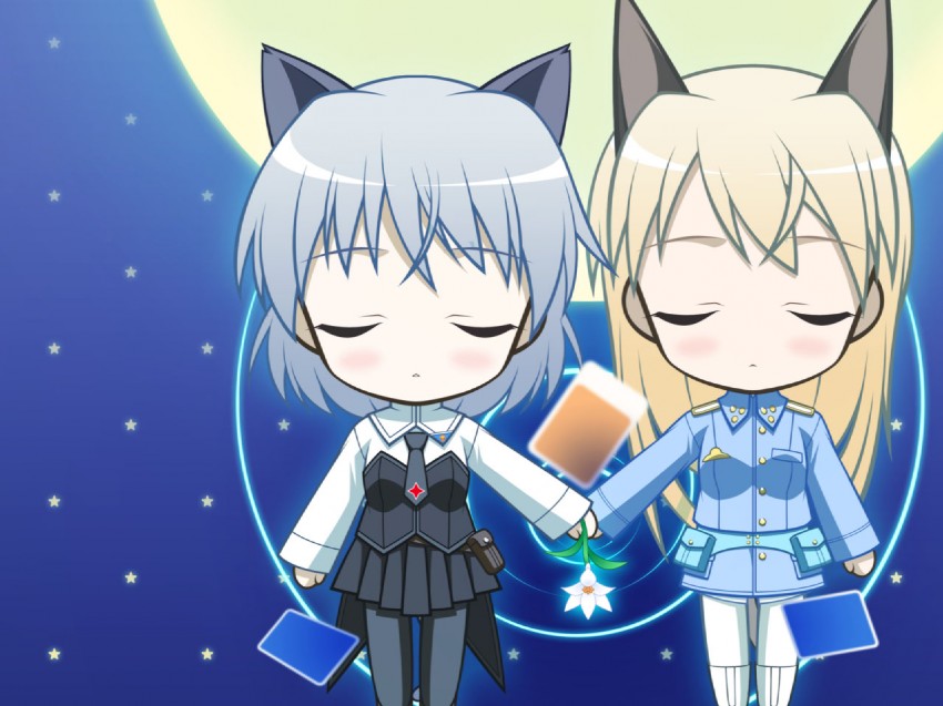 sanya v. litvyak and eila ilmatar juutilainen (world witches series and 1 more) drawn by kaibara_yuu