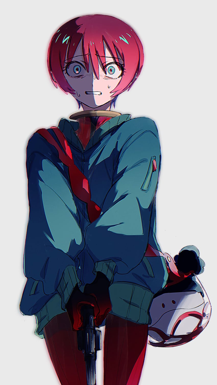 amate yuzuriha and haro (gundam and 1 more) drawn by ymmmkome