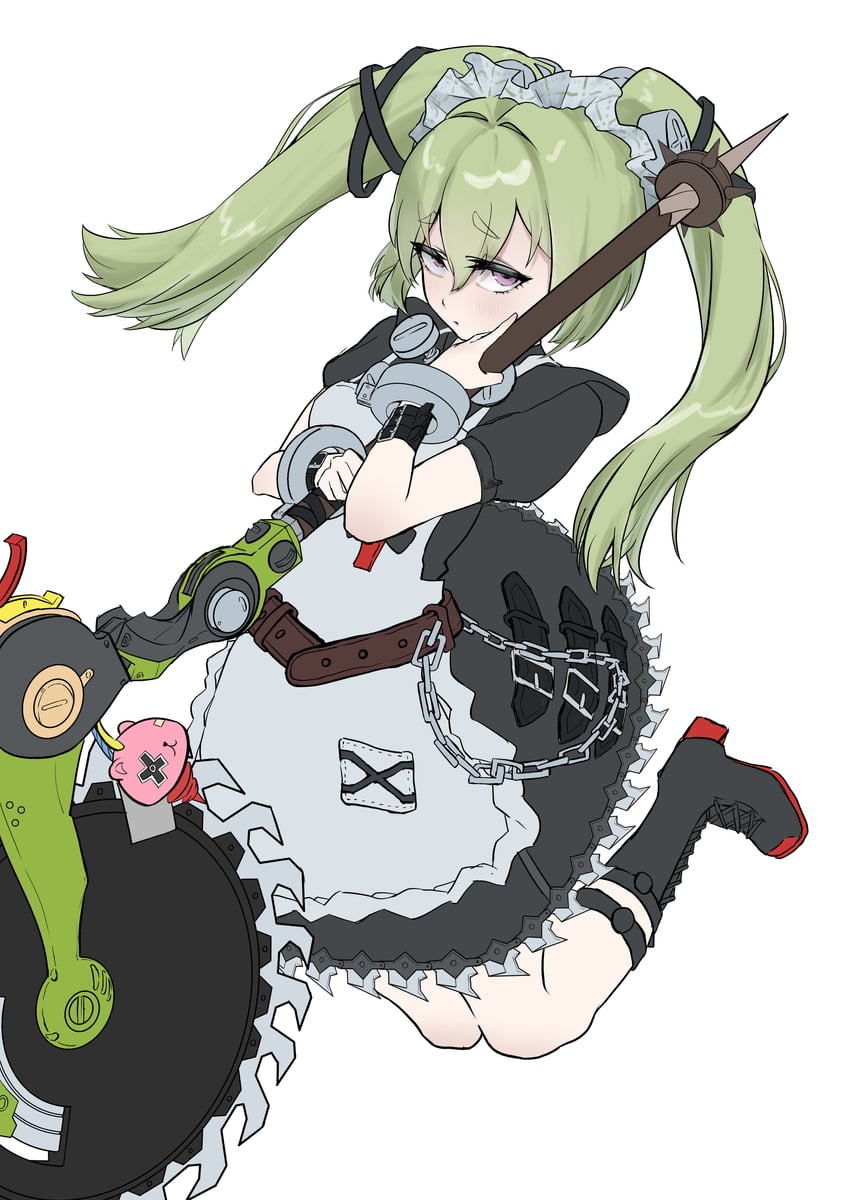 corin wickes (zenless zone zero) drawn by user_jted7843