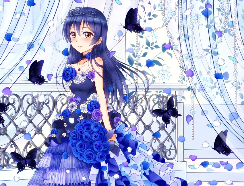 sonoda umi (love live! and 1 more) drawn by hiro9779