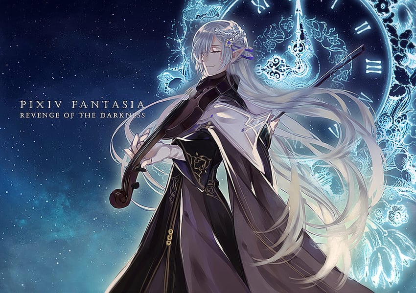 pixiv fantasia and 1 more drawn by qixiang_seren