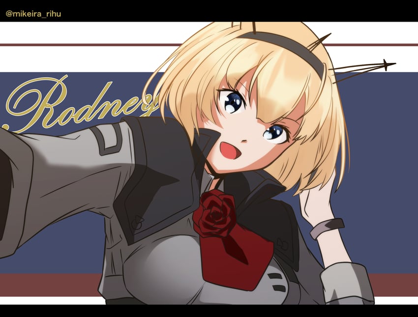 rodney and rodney kai (kantai collection) drawn by mikeira_rihu
