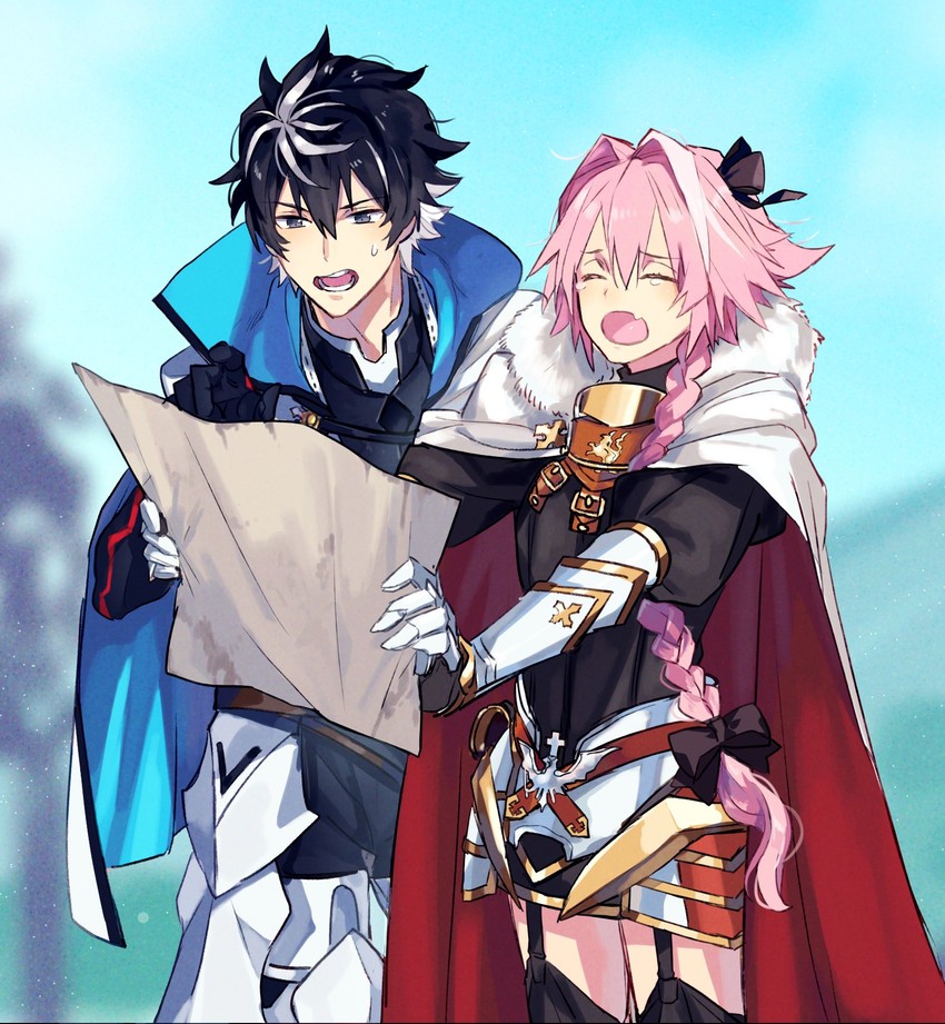 astolfo and charlemagne (fate and 4 more) drawn by ono_matope