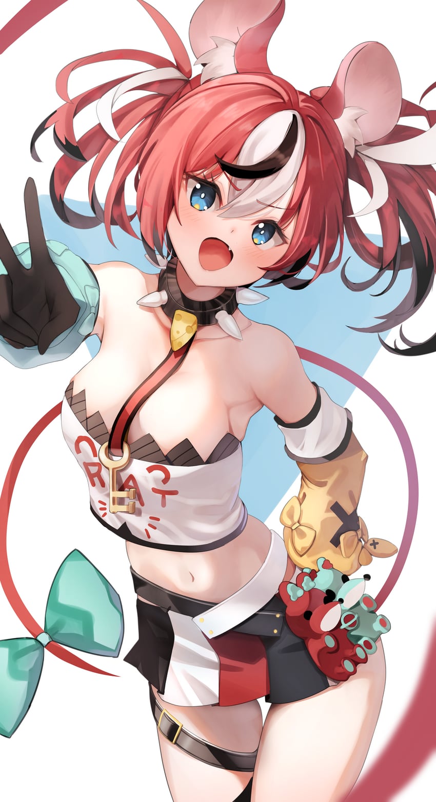 hakos baelz (hololive and 1 more) drawn by scarlet_(wv0102)