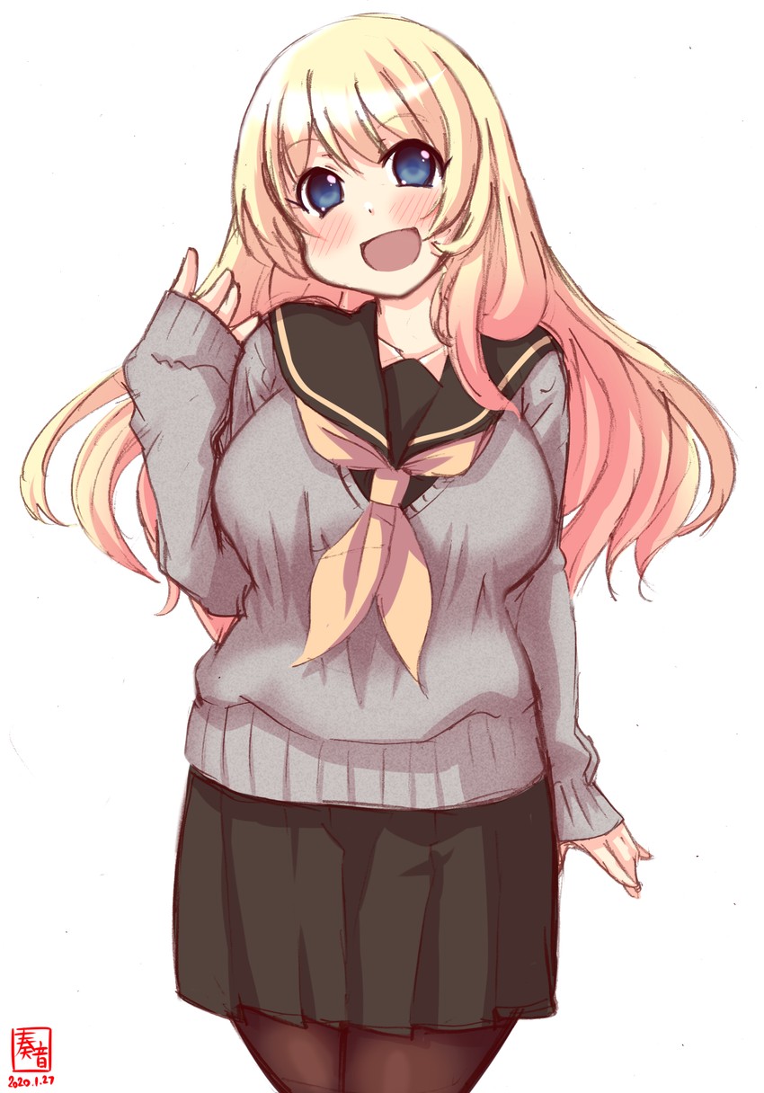atago (kantai collection) drawn by kanon_(kurogane_knights)