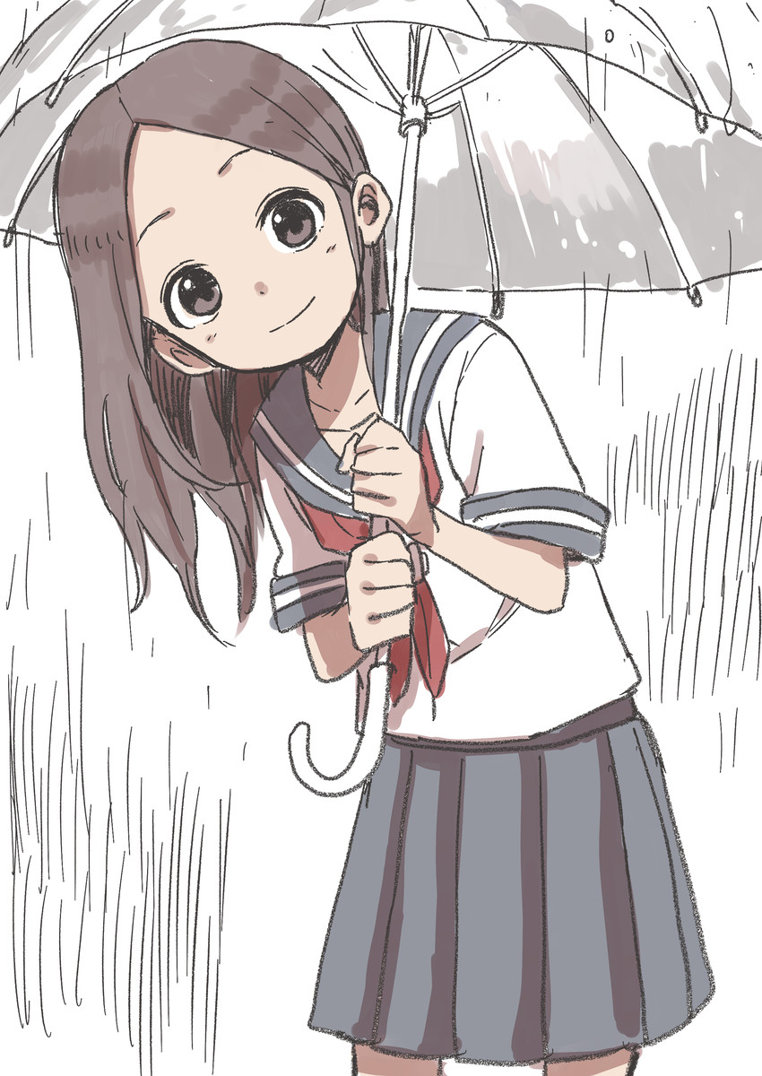 takagi-san (karakai jouzu no takagi-san) drawn by yamamoto_souichirou