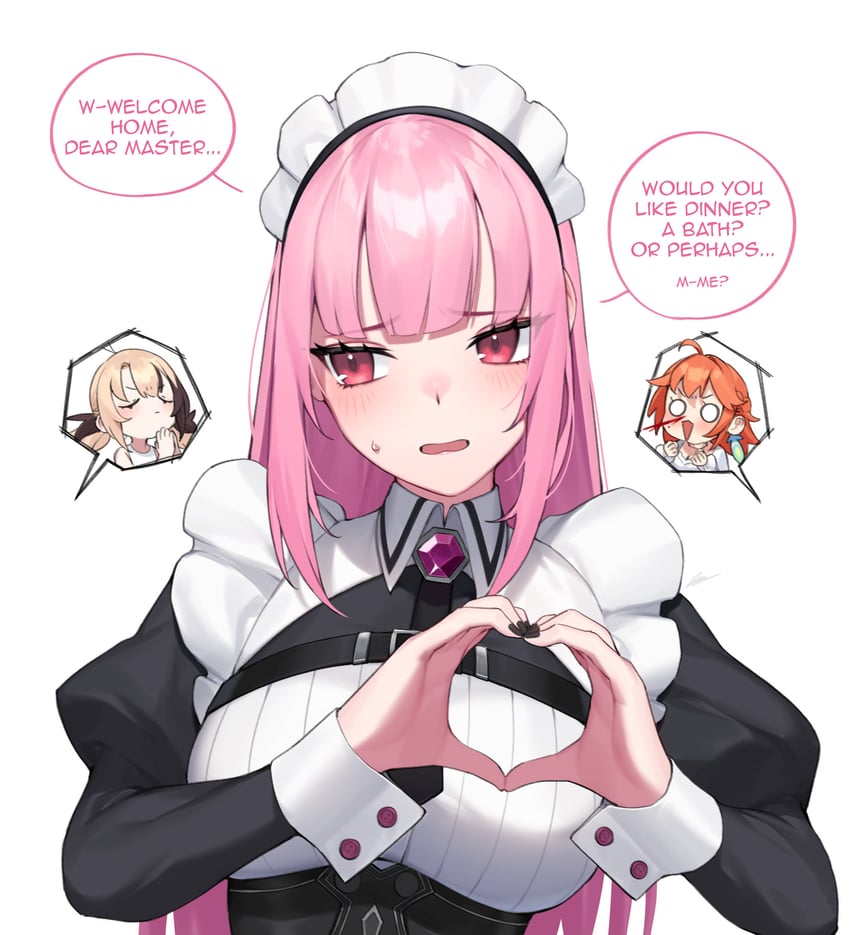 mori calliope, takanashi kiara, and gigi murin (hololive and 1 more) drawn by dasdokter