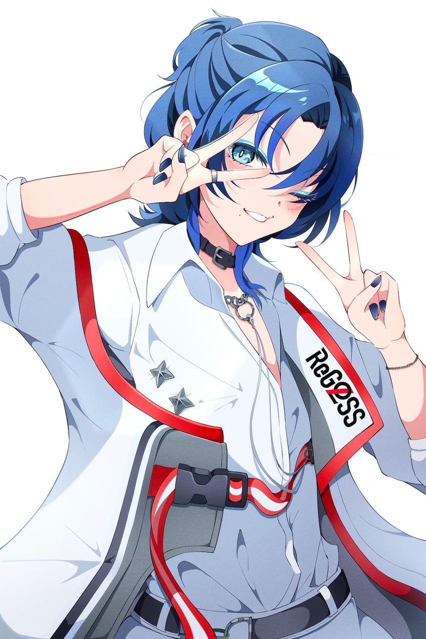 hiodoshi ao (hololive and 1 more) drawn by kentotto