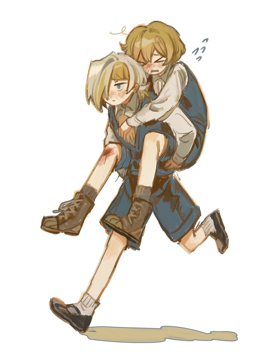 sinclair and kromer (project moon and 1 more) drawn by kampuzu