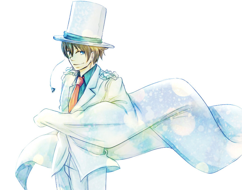 kaitou kid (meitantei conan and 1 more) drawn by aka_(ookoz239)
