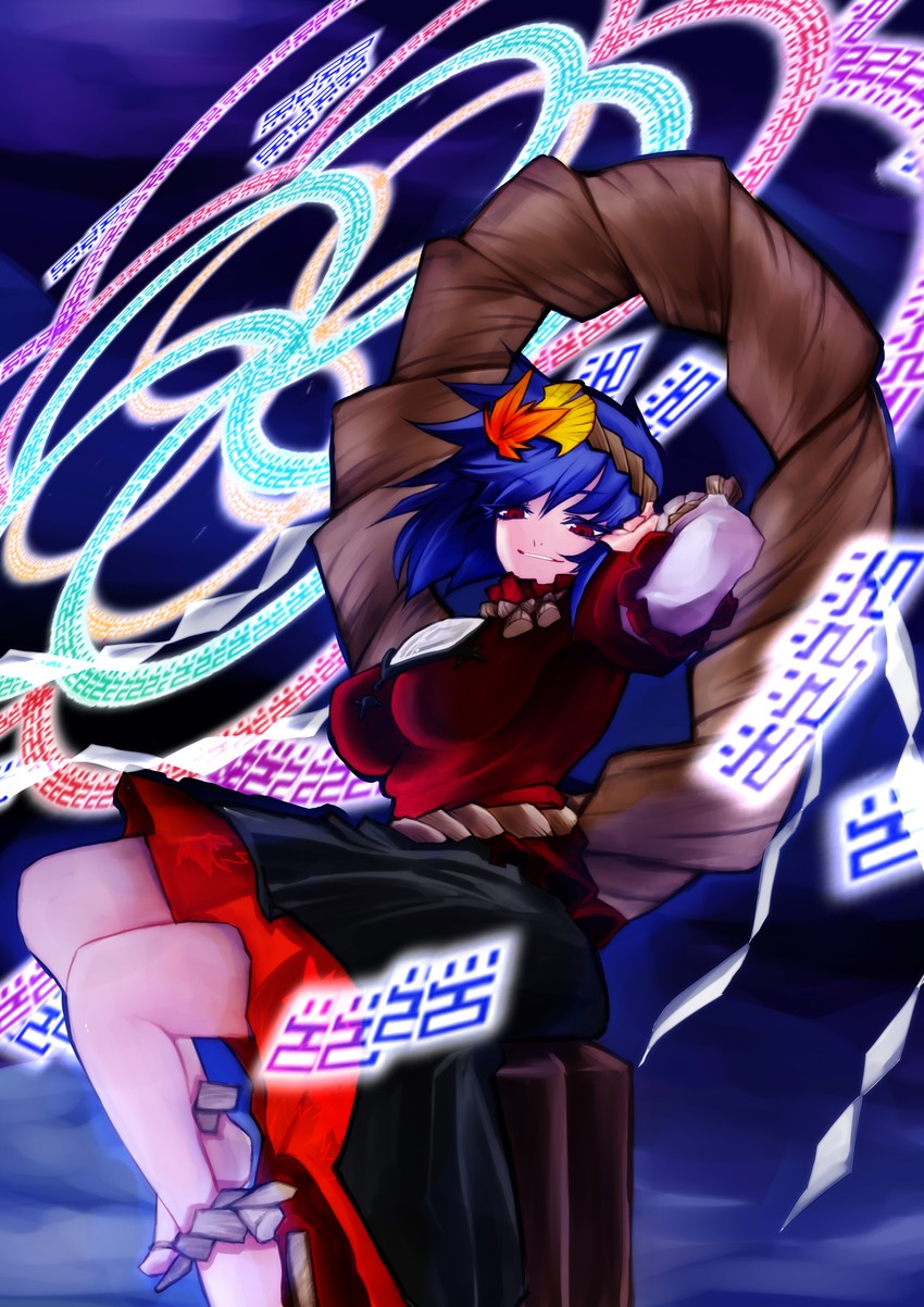 yasaka kanako (touhou and 1 more) drawn by taiti