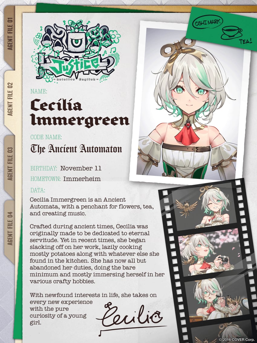 cecilia immergreen (hololive and 1 more) drawn by dsmile and yomosaka