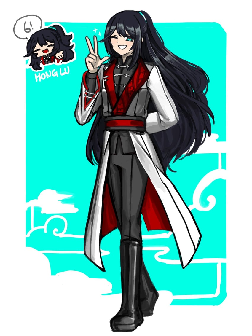 hong lu (project moon and 1 more) drawn by nra_3614