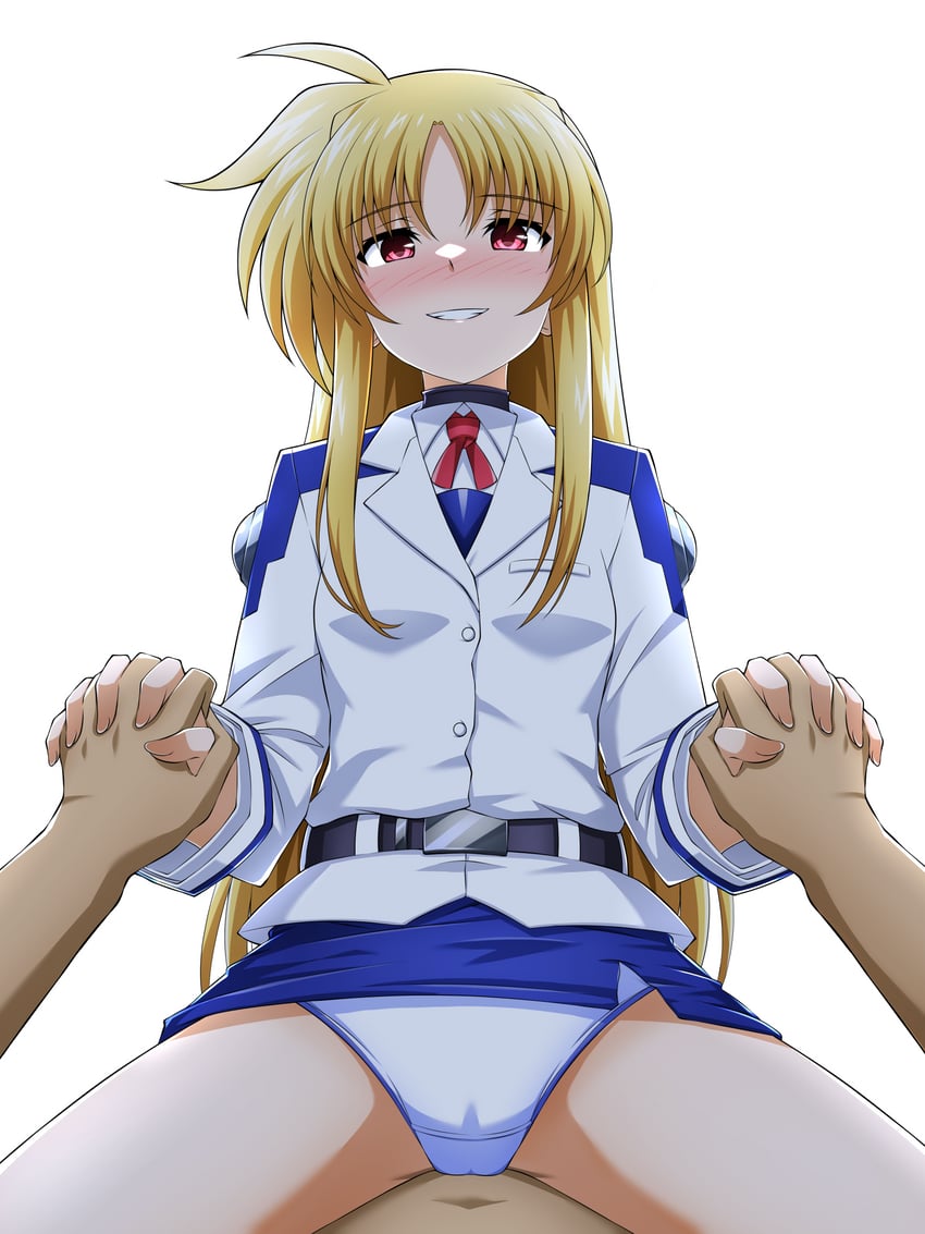 fate testarossa (lyrical nanoha and 1 more) drawn by oshimaru026