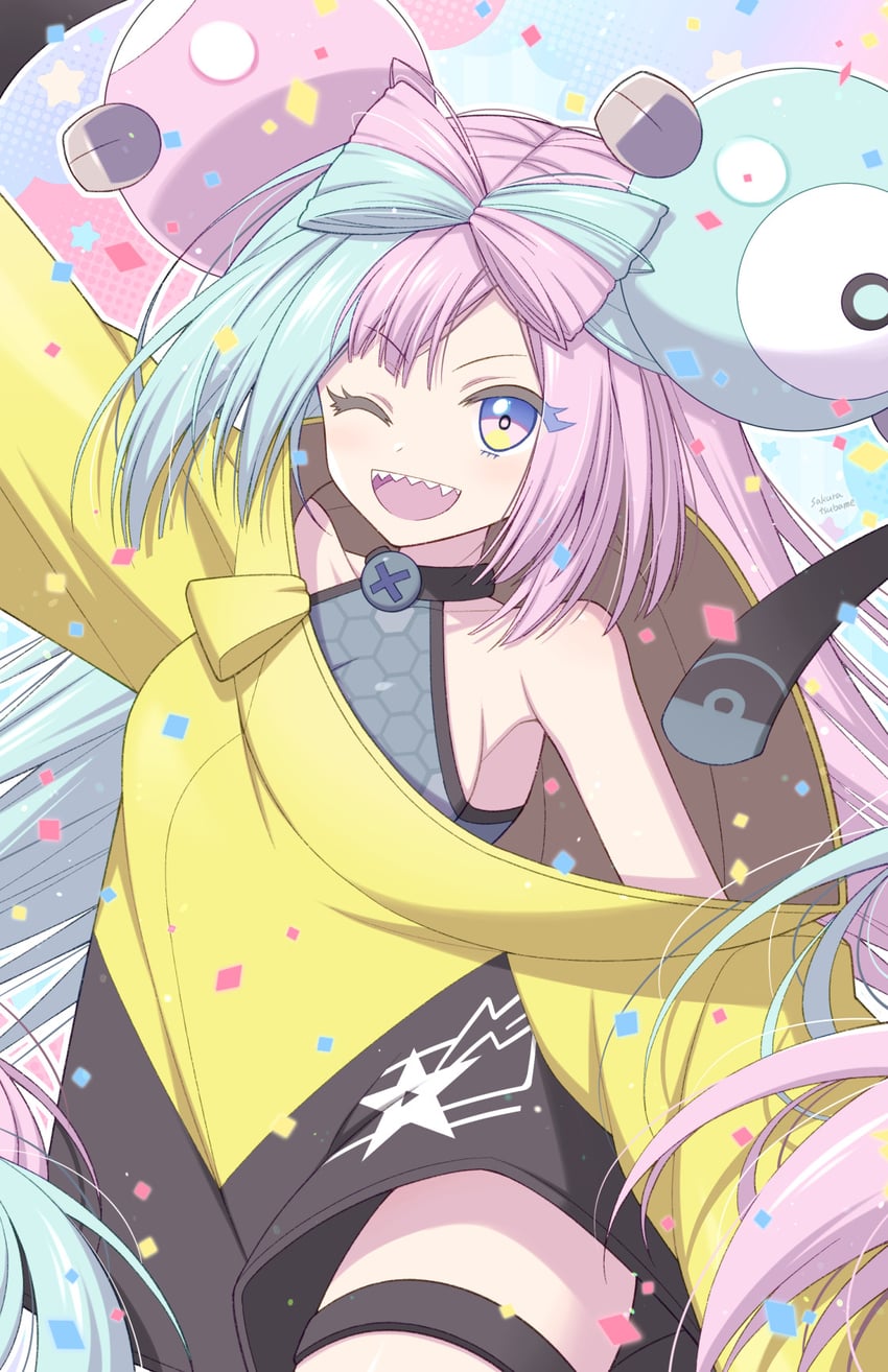 iono (pokemon and 1 more) drawn by sakura_tsubame