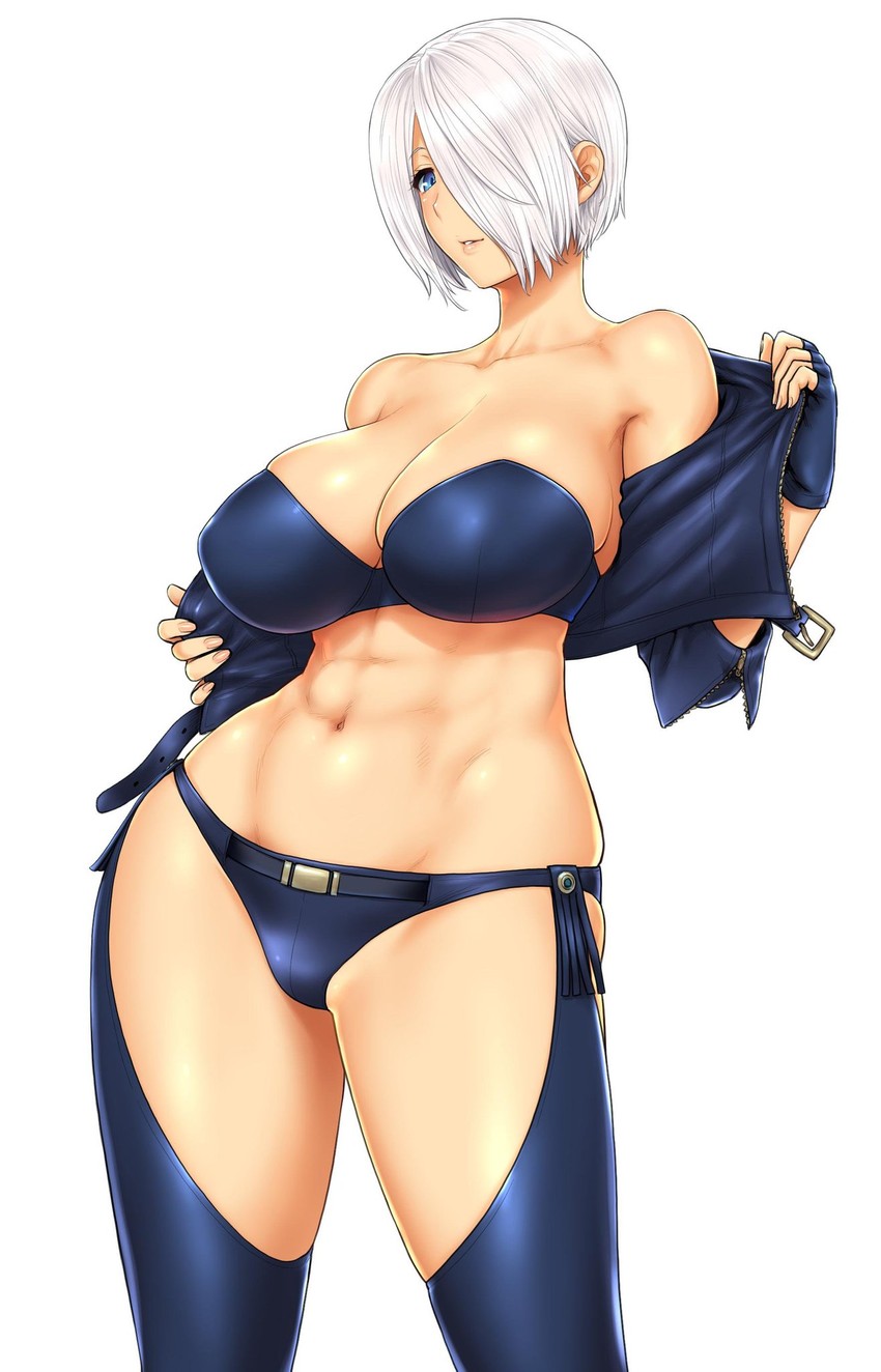 angel (the king of fighters and 1 more) drawn by st.germain-sal