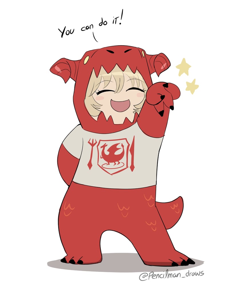 falin touden and red dragon (dungeon meshi) drawn by pencilman_draws