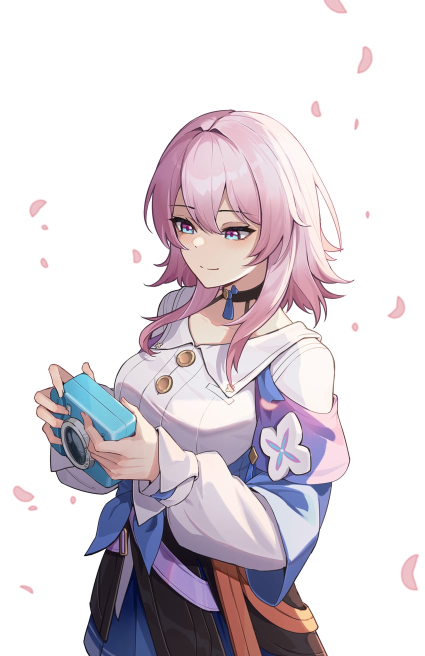 march 7th (honkai and 1 more) drawn by chiyo_akira