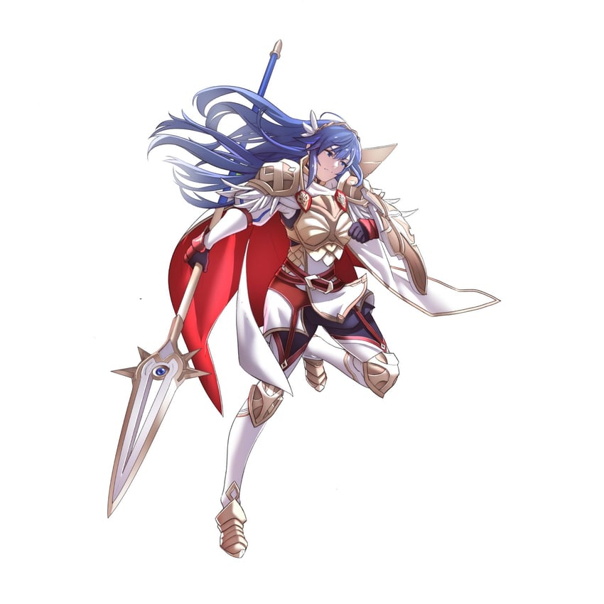 lucina (fire emblem and 2 more) drawn by pomelomelon